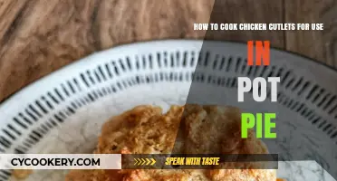 Chicken Cutlets: The Perfect Pot Pie Addition