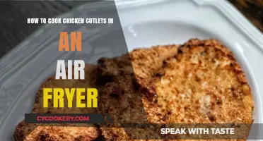 Crispy Chicken Cutlets: Air Fryer Magic in 15 Minutes!