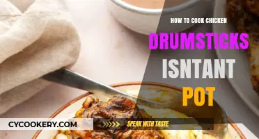 Instant Pot Chicken Drumsticks: Quick, Easy, and Delicious!