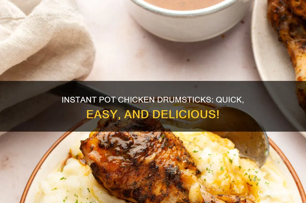 how to cook chicken drumsticks isntant pot