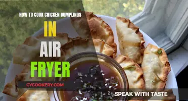 Air-Fryer Chicken Dumplings: Quick, Easy, and Delicious!