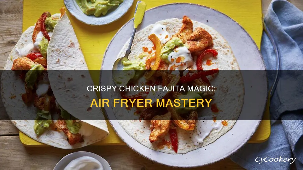 how to cook chicken fajita meat in air fryer