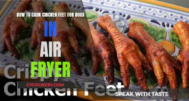 Crispy Chicken Treats: Air-Frying Dog-Friendly Chicken Feet