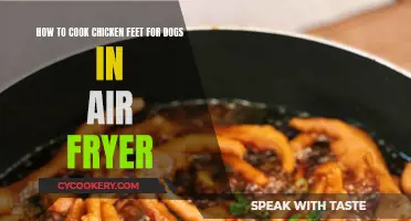 Air Fryer Chicken Feet: A Dog's Delight
