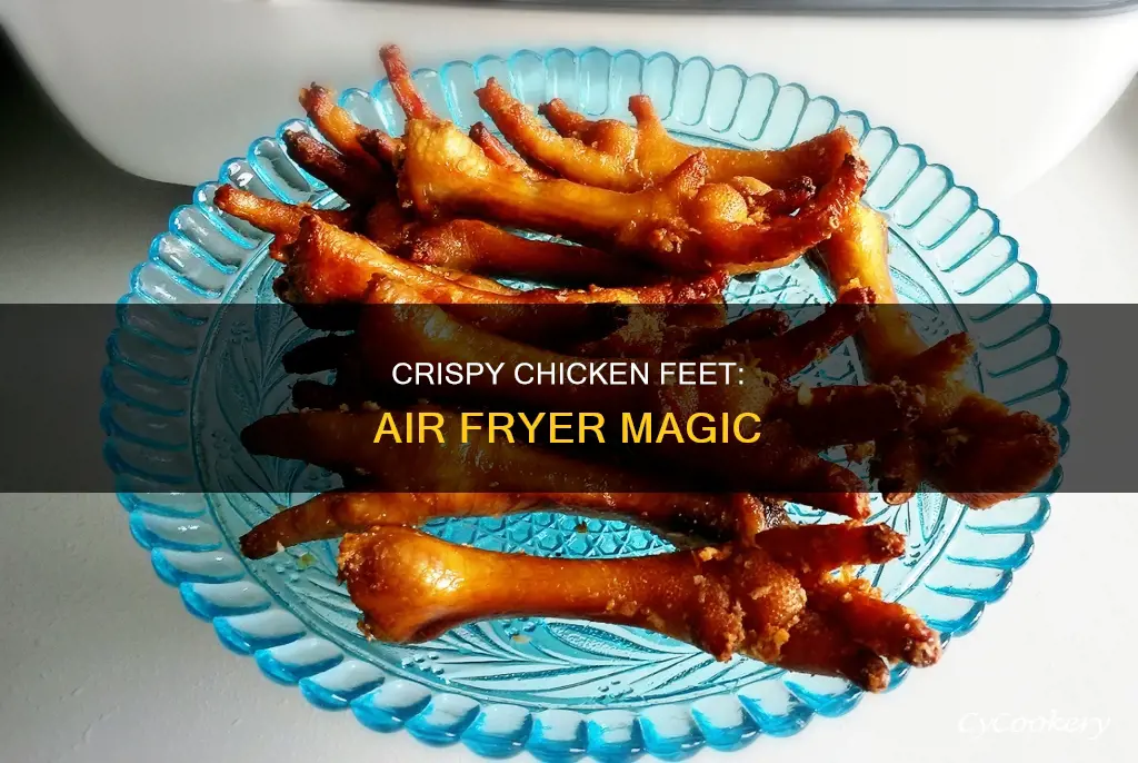 how to cook chicken feet in air fryer