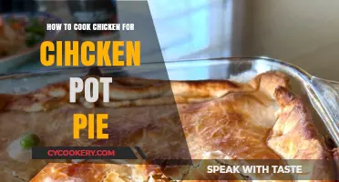 The Perfect Chicken Pot Pie: Cooking Chicken to Tender Perfection