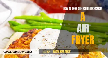 Crispy Chicken Fried Steak: Air Fryer Recipe