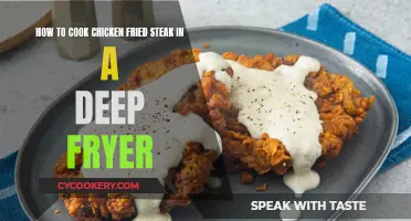 Crispy Chicken Fried Steak: Deep-Frying Perfection