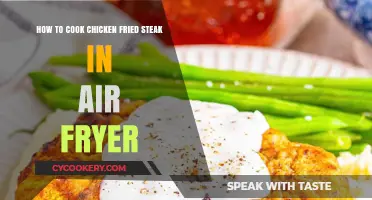 Crispy Chicken Fried Steak: Air Fryer Recipe Guide