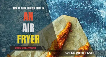 Air-Fried Chicken Fries: Quick, Crispy, and Delicious!