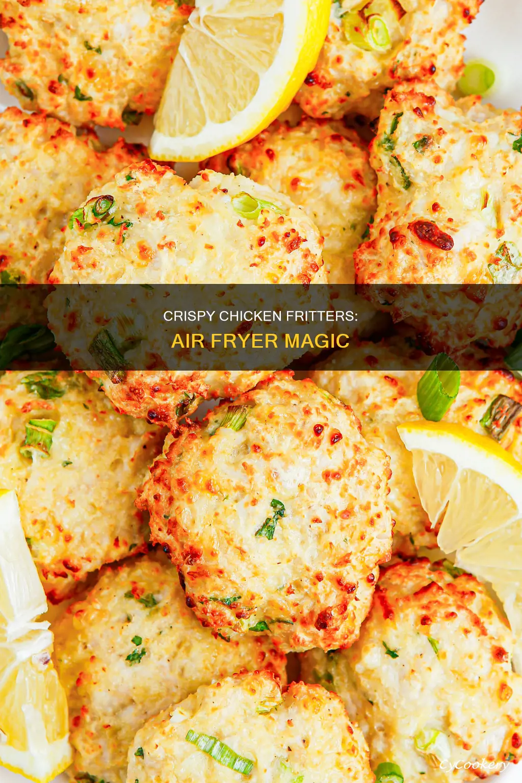 how to cook chicken fritters in air fryer