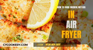 Air-Fried Chicken Fritters: Quick, Easy, and Delicious!