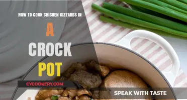Tender Chicken Gizzards: Crock-Pot Cooking Guide