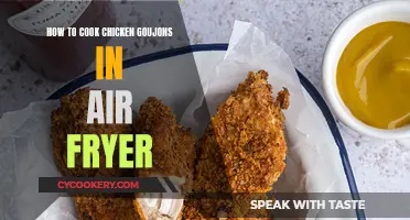 Air-Fried Chicken Goujons: Quick, Easy, and Delicious!
