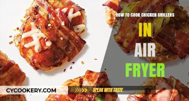 Crispy Chicken Grillers: Air Fryer Magic for Quick and Tasty Meals