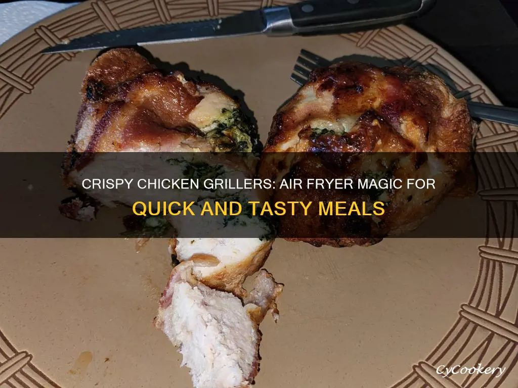 how to cook chicken grillers in air fryer