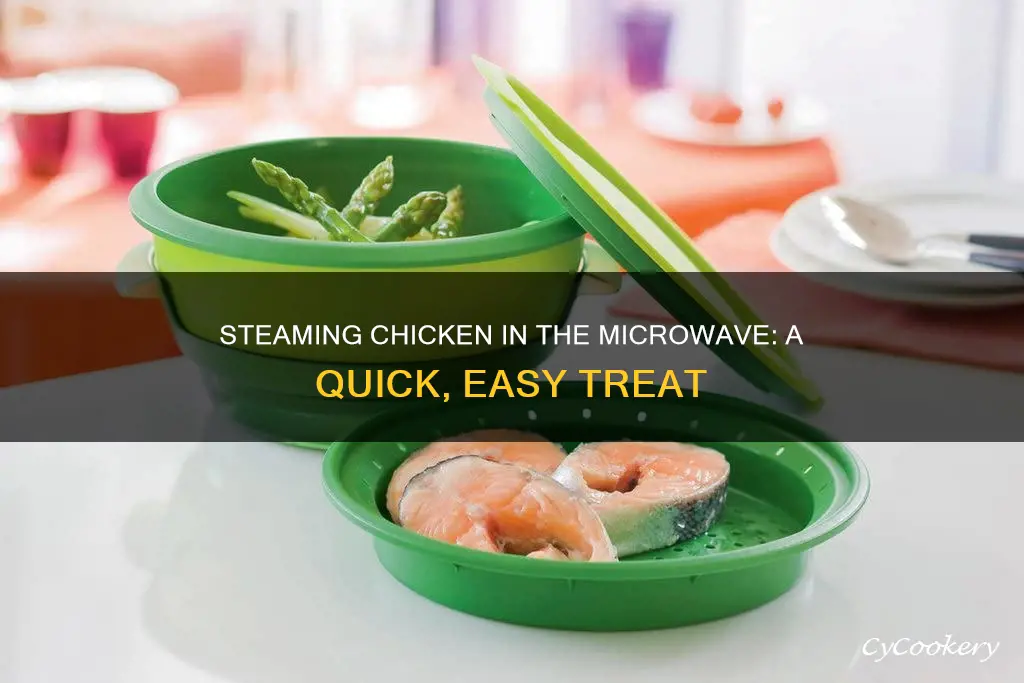 how to cook chicken in a microwave steamer