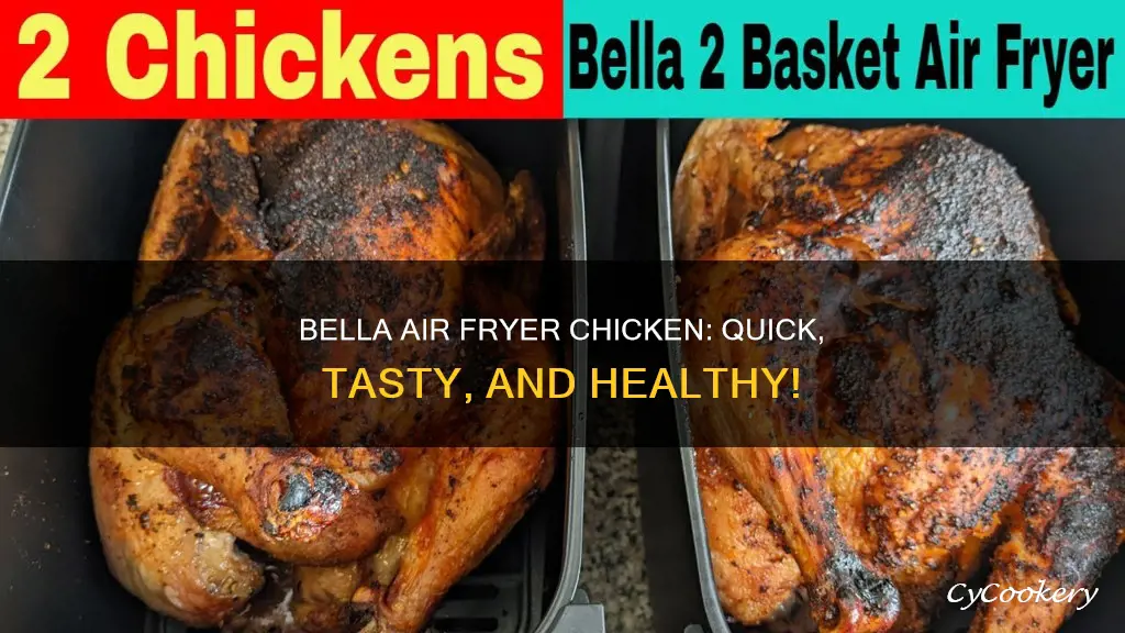 how to cook chicken in bella air fryer