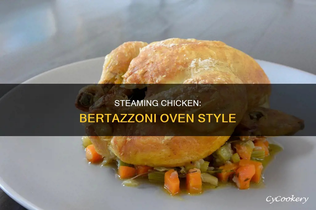 how to cook chicken in bertazzoni steam oven