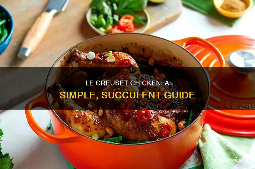 how to cook chicken in le creuset pot
