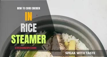 Cooking Chicken in a Rice Steamer: A Simple Guide