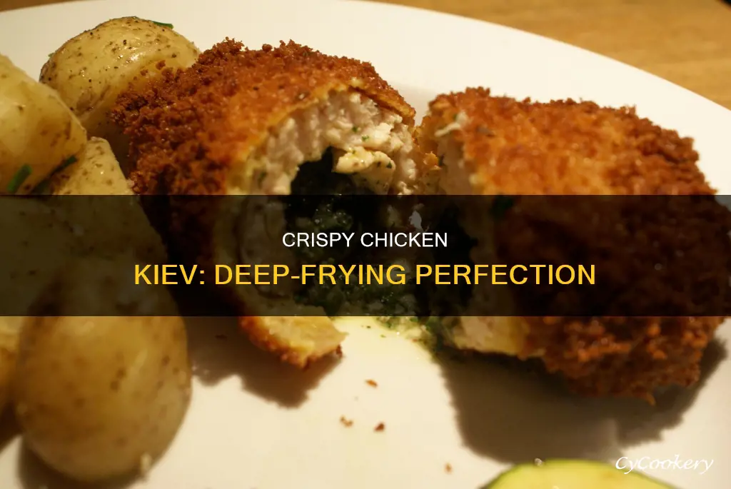 how to cook chicken kiev in deep fryer