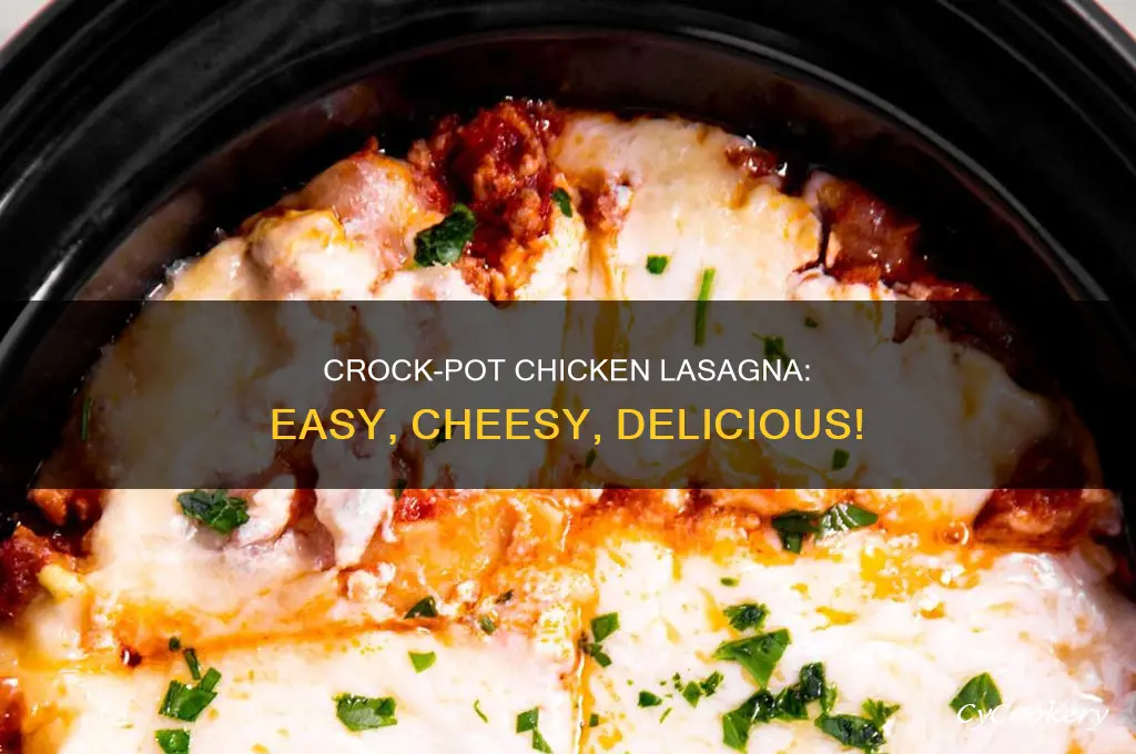 how to cook chicken lasagna in a crock pot