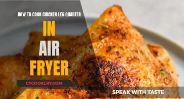 Crispy Chicken Leg Quarters: Air Fryer Mastery