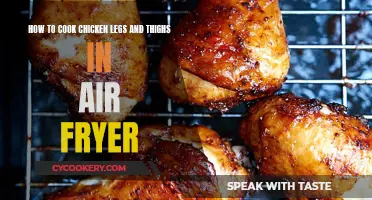 Crispy, Golden Chicken: Air Fryer Mastery for Legs and Thighs