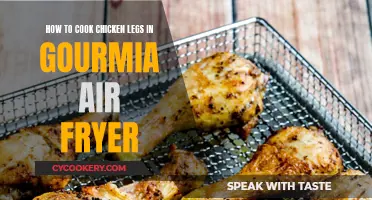 Crispy, Golden Chicken Legs: Gourmia Air Fryer Mastery