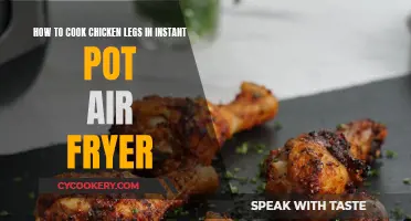 Crispy, Juicy Chicken Legs: Instant Pot Air Fryer Perfection