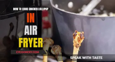 Air-Fried Chicken Lollipops: Quick, Easy, and Delicious!