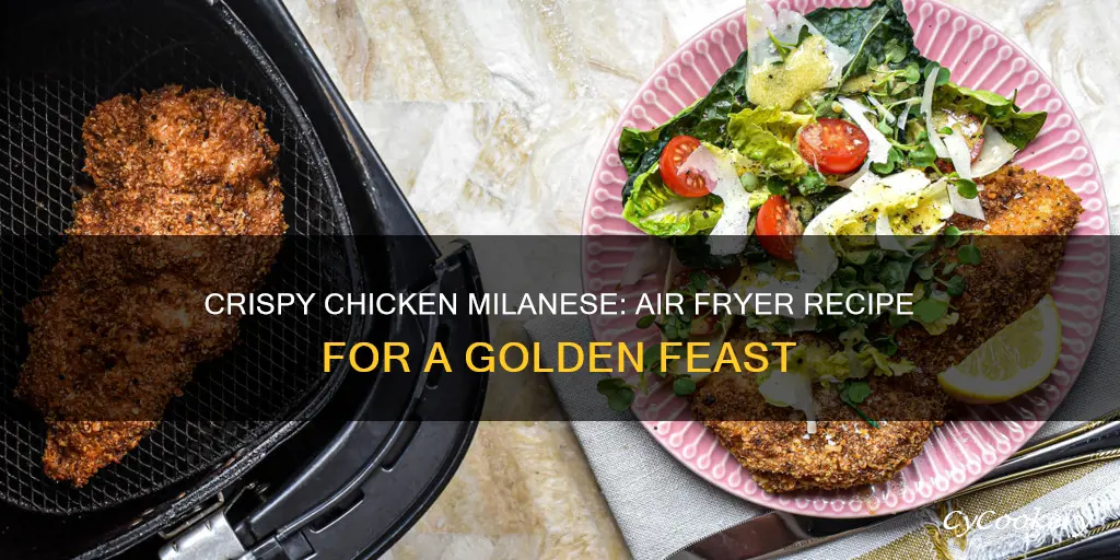 how to cook chicken milanese in air fryer