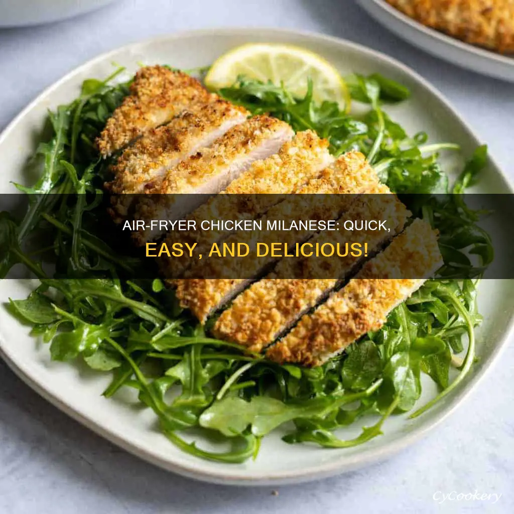 how to cook chicken milanese in air fryer