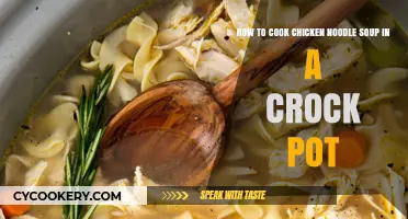 Chicken Noodle Soup: Crock-Pot Cooking Guide