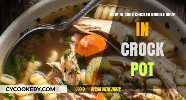 Chicken Noodle Soup: Crock Pot Magic