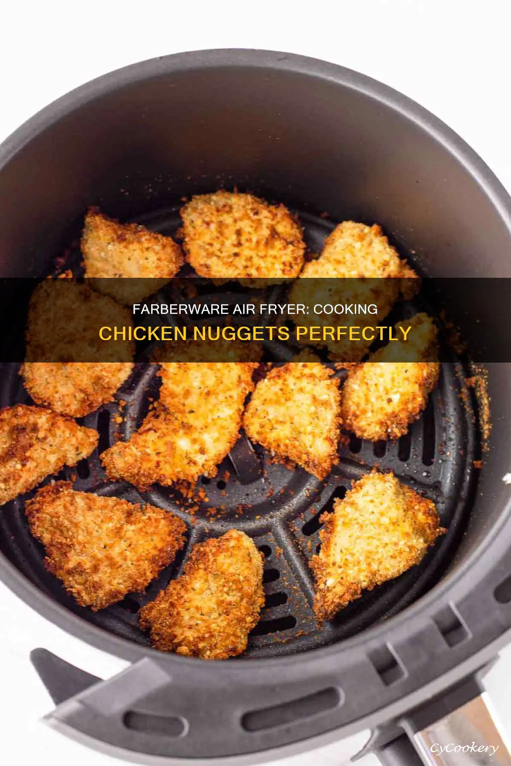 how to cook chicken nuggets in farberware air fryer