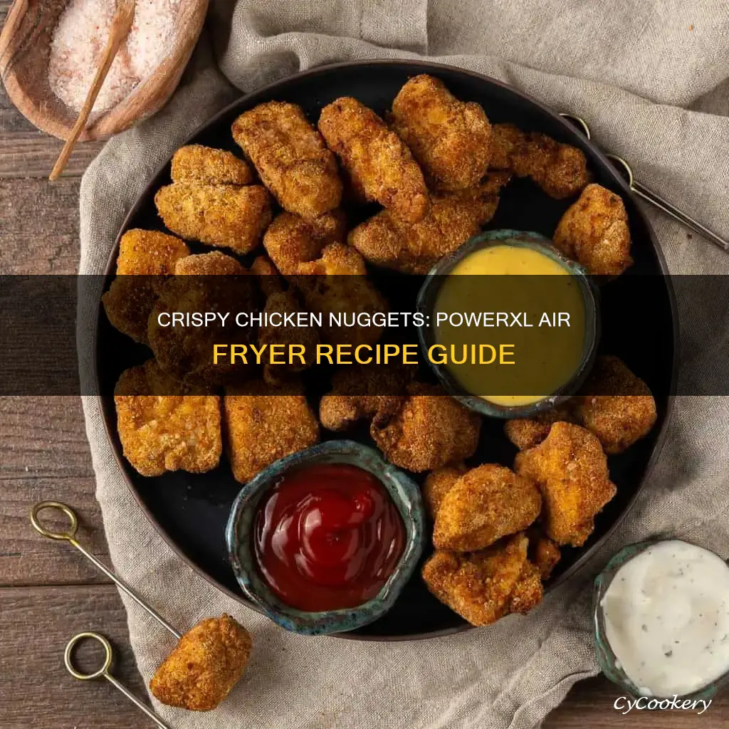 how to cook chicken nuggets in powerxl air fryer