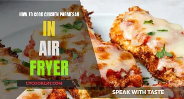 Crispy Chicken Parmesan: Air Fryer Recipe for a Quick, Tasty Meal