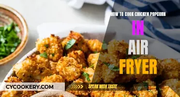 Crispy Chicken Popcorn: Air Fryer Recipe for Delicious Snacks