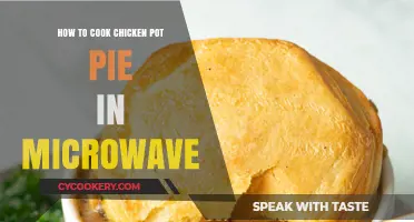 Quick Chicken Pot Pie: Microwave Magic