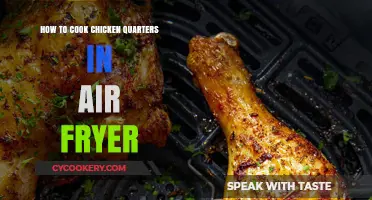 Crispy, Golden Chicken Quarters: Air Fryer Mastery