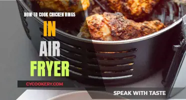 Crispy Chicken Rings: Air Fryer Perfection in 20 Minutes!