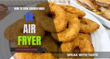 Air-Fryer Chicken Rings: Quick, Crispy, and Delicious!