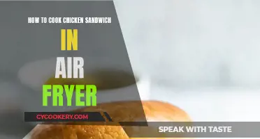 Crispy Chicken Sandwich: Air Fryer Magic in 15 Minutes!