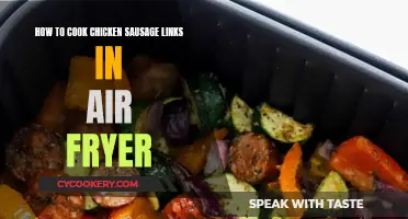 Crispy Chicken Sausage Links: Air Fryer Perfection in 15 Minutes!