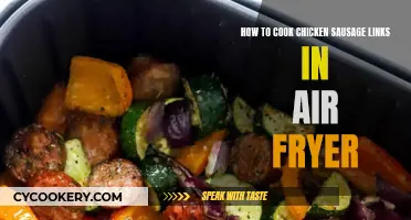 Air-Fryer Chicken Sausage Links: Quick, Easy, Delicious!