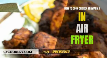 Air-Fried Chicken Shawarma: Quick, Easy, and Delicious!