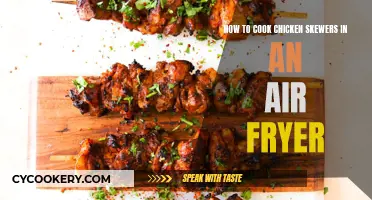 Tasty Air-Fried Chicken Skewers: Quick and Easy Recipe