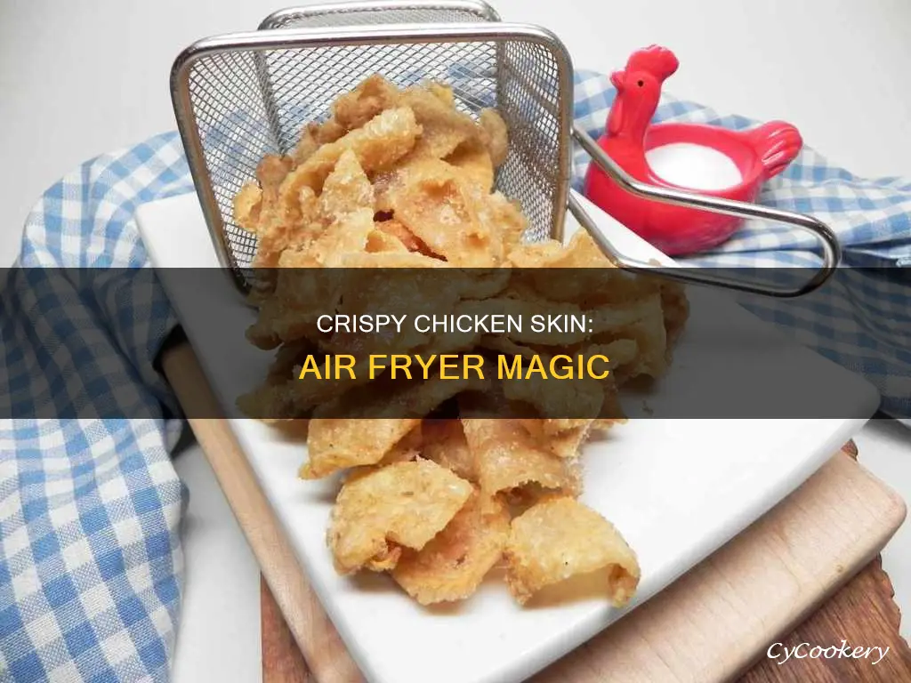 how to cook chicken skins in air fryer